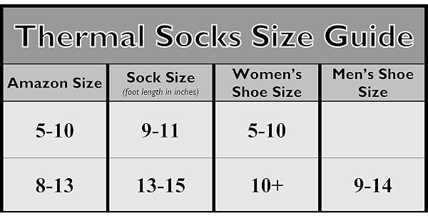 DEBRA WEITZNER THERMAL SOCKS FOR MEN WOMEN WARM SOCKS 4/6 PAIRS CREW WINTER THICK BOOT SOCKS