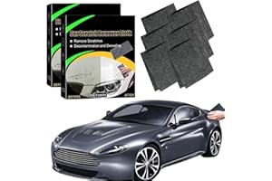 BEEPOW Nano Sparkle Cloth Car Scratch Remover, Nano Sparkle Cloth for Car Scratches, Magic Car Scratch Repair Cloth, Nano Cleaning Cloth Scratch Remover for Vehicles Car Paint Deep Scratches Repair (12PCS)