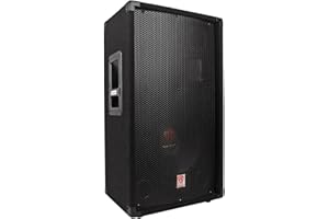 Rockville RSG12.4 12" 1000W 3-Way DJ/Pro Audio PA Speaker 4-Ohm, Durable Build, Wide Sound Dispersion, for DJs and Live Events