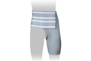 Incrediwear Hip Brace – Hip Brace for Women and Men, Supports Pain Relief and Aids Injury Recovery, Reduces Swelling, Designed for Support, Comfort, & Mobility (Left Leg, Large)