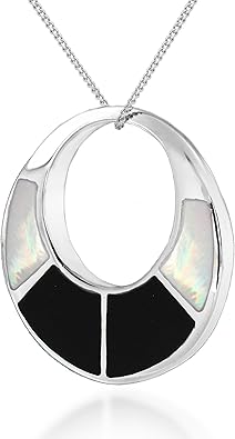 Pendentif En Argent Avec Nacre Tuscany Silver - Bijou Femme élégant Et Hypoallergénique