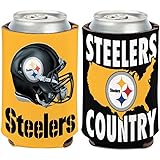 steelers beer koozie