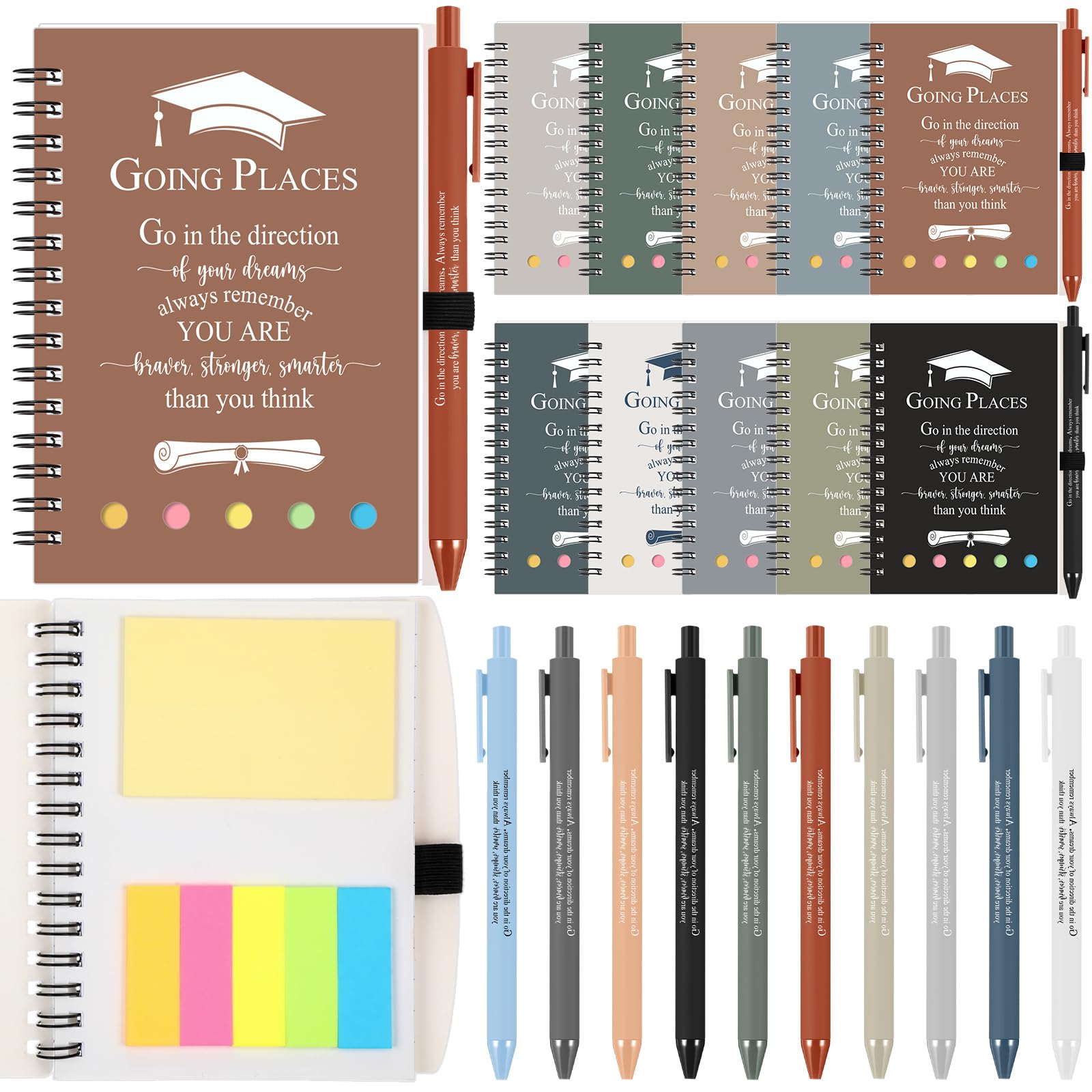 Dinifee 10 Sets Graduation Gifts Bulk Class of 2025 Inspirational ...
