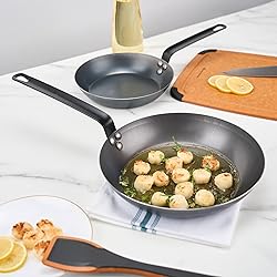 Restaurantware-Met Lux 11 Inch Fry Pans, 6