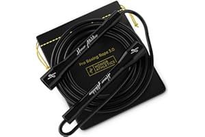 Honor Athletics | Pro Boxing Rope 3.0 | 5.3mm Jump Rope Indoor/Outdoor Adjustable For Boxing | Ultra-Durable, Non-Kinking TPU