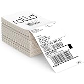 Rollo 4x6 Direct Thermal Shipping Labels - 500 Fanfold Pack | Commercial Grade 4x6 Thermal Paper Labels for Shipping Packages, Perforated with Strong Adhesive