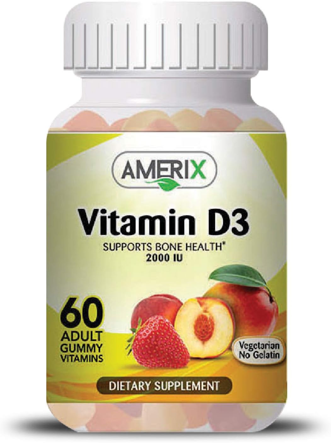 Vegetarian Adult Gummy Vitamin: Vitamin D3