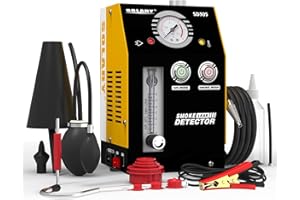 Evap Automotive Smoke Machine Leak Tester - 12V DC Vacuum Automotive Smoke Machine Diagnostic with Built-in Air Pump