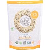 ONE DEGREE ORGANIC FOODS Organic Sprouted Rolled Oats, 24 OZ