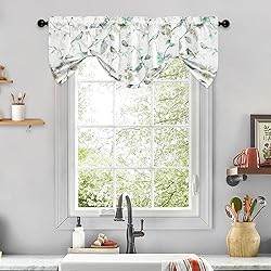 Leeva Valances Tie Up Small Curtains and Valance