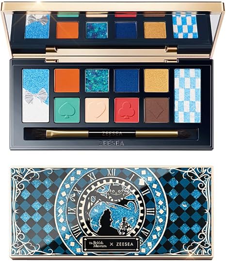 Amazon 日本語正規品 Zeesea 大英博物館アリス ドリームランドシリーズ アイシャドウパレット 02 アリス 15g 12色 アイシャド Zeesea アイシャドウ 通販