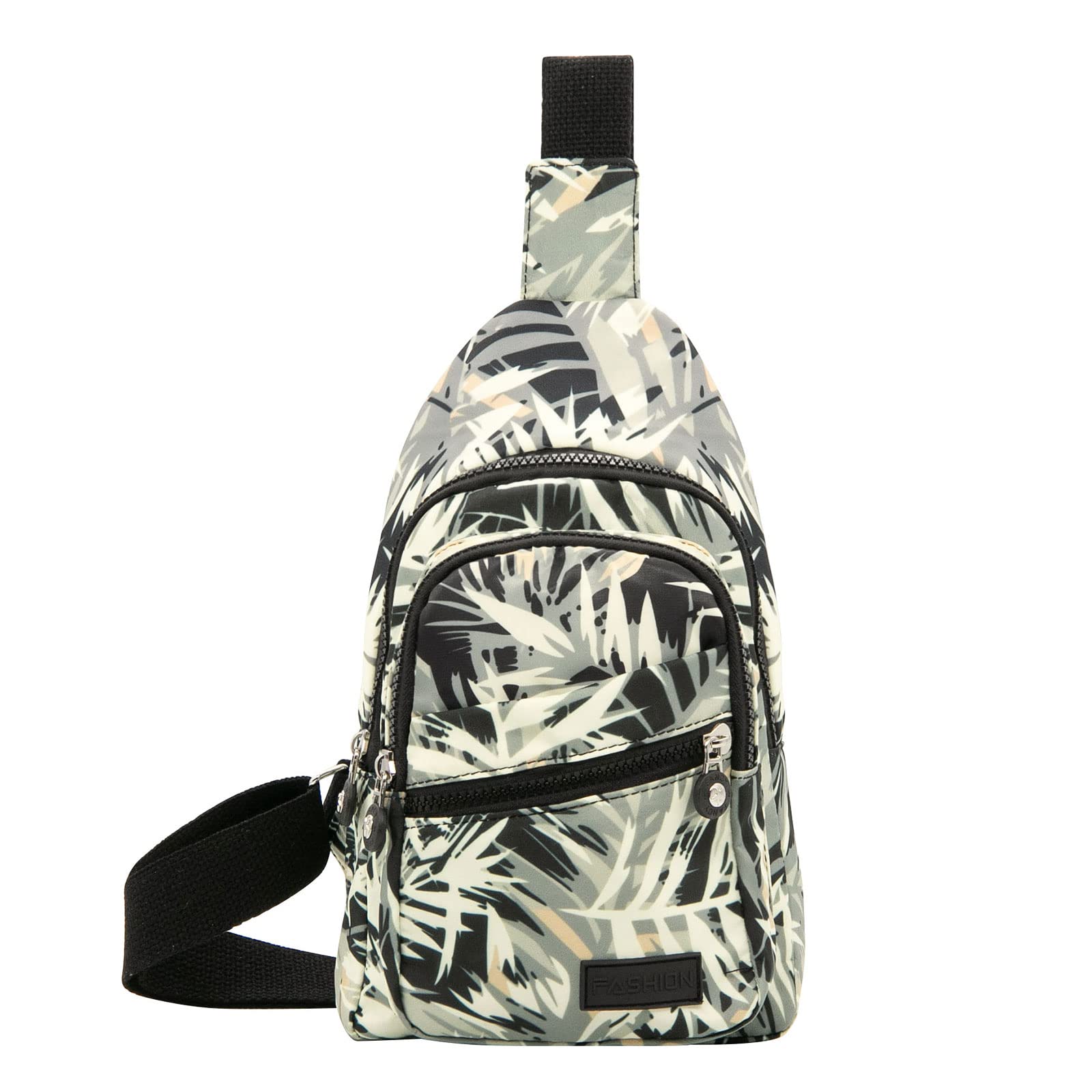 Long Keeper Sling Chest Bag - Crossbody Sling bag for Women Men Waterproof Shoulder Bag Daypack Small Backpack for Travel Hiking Running Sports