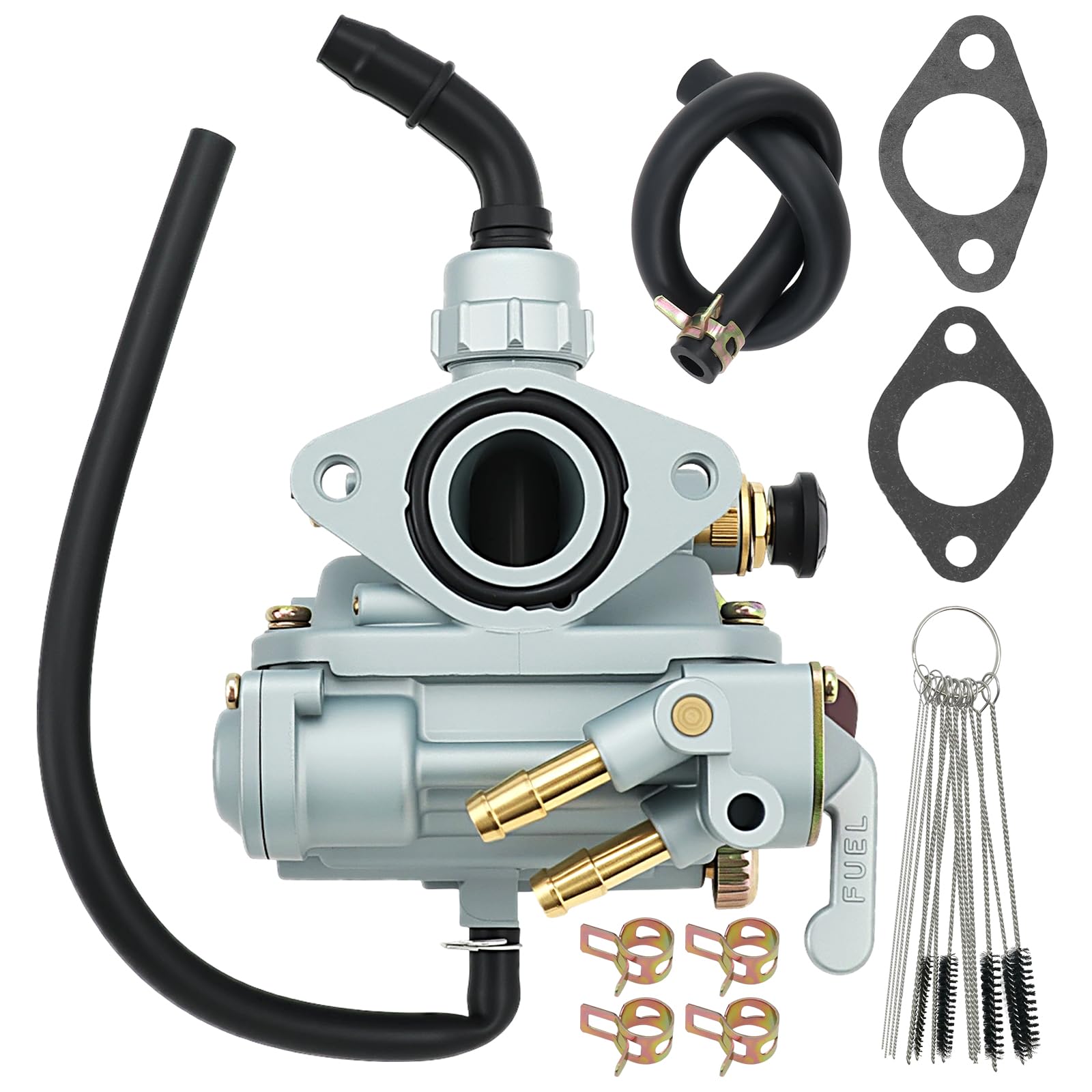 Photo 1 of Autu Parts CT90 Carburetor Compatible with Honda CT90 Trail 90 K1 K2 K3 K4 Carb 1970-1978 CT90 Trail 1976-1977 with Air Filter Cleaner Element and Ignition Coil