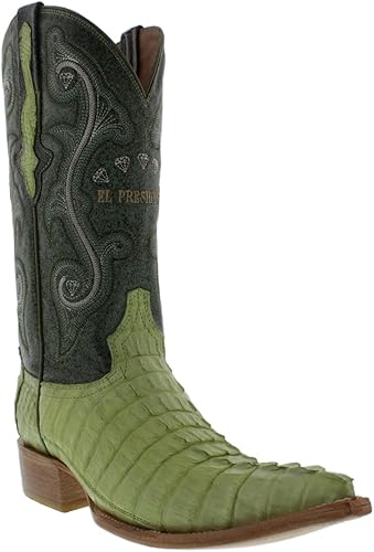 botas vaqueras verdes