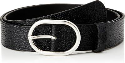 - Ceinture Femme - 100% Cuir - Wide Leather Belt - Noir