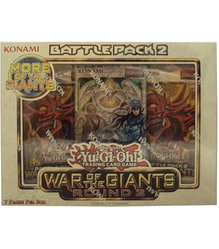 Amazon.com: 36 x Yu-Gi-Oh - Battle Pack 2 War Of The Giants