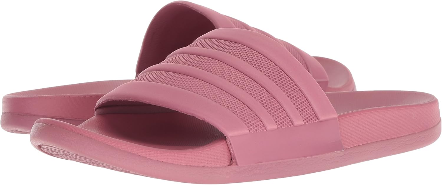 Adidas Women S Adilette Comfort Sandals Adilette Comfort Trace Maroon Trace Maroon Trace Maroon Size 40 Eu Amazon De Schuhe Handtaschen