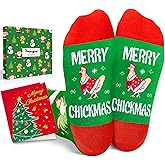 HAPPYPOP Christmas Socks for Kids Teens - Unisex Merry Animal Xmas Sock Gift for Women Men