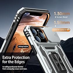 Goodon for iPhone 13 Pro Max Case with Sliding