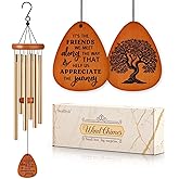 SteadStyle Galentine‘s Friendship Gifts for Women, Wind Chime for Best Friends, Friend Gifts for Men - Wonderful Friendship Presents for Special Women BFF Wind Chimes for outside Garden Patio Backyard
