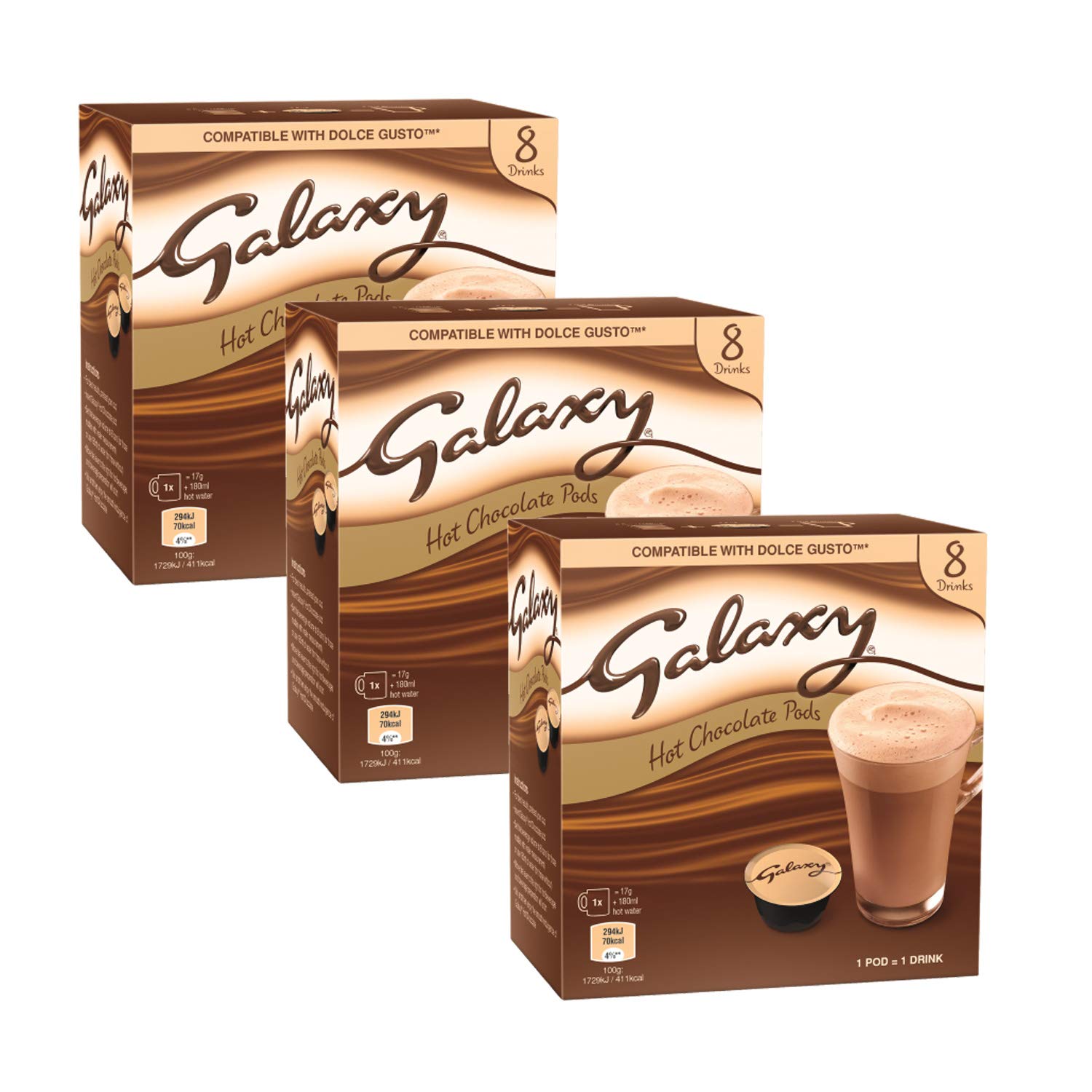 Compatible Mars Hot Chocolate Pods 