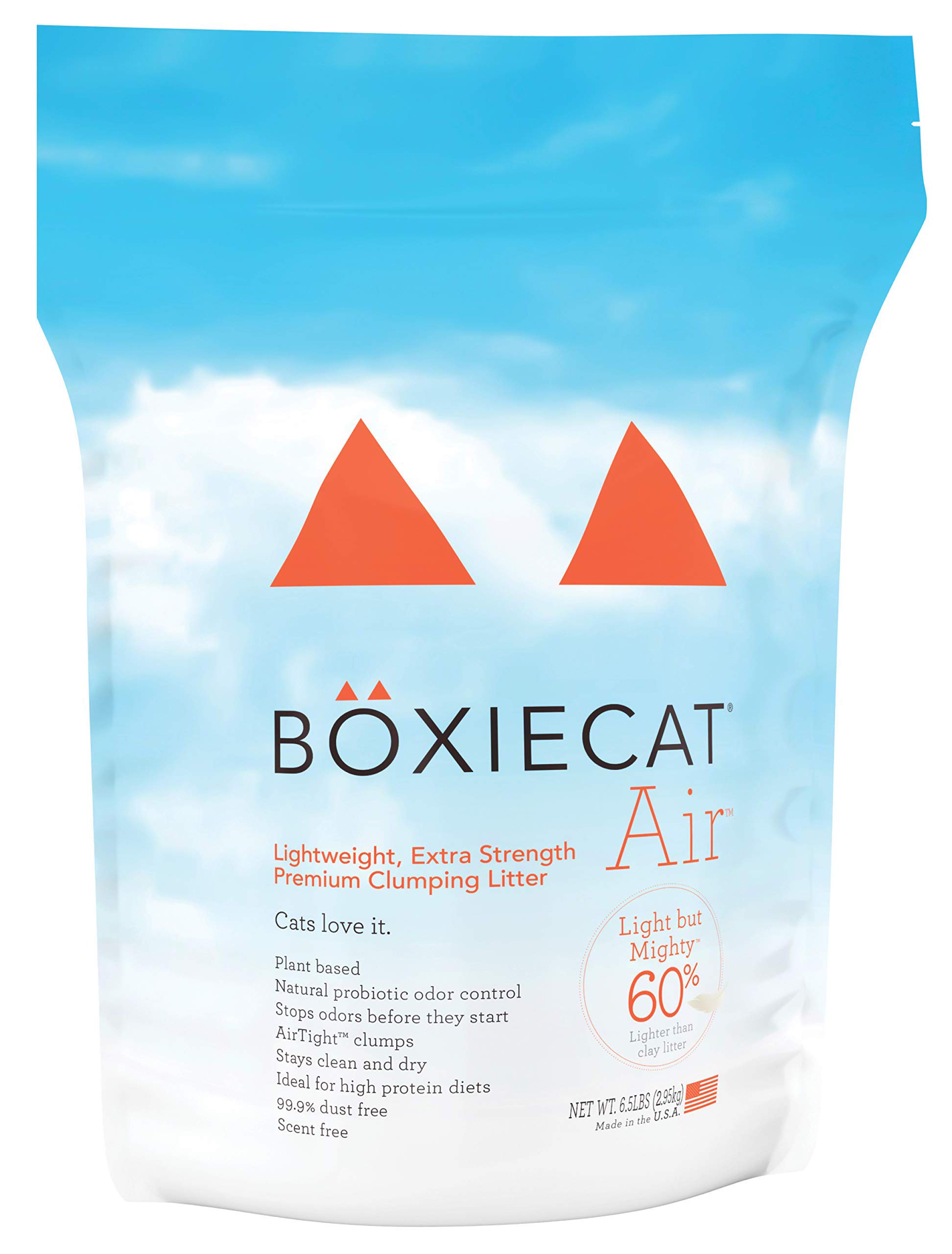 Boxiecat Air Lightweight, Extra Strength Premium Hard Clumping Cat