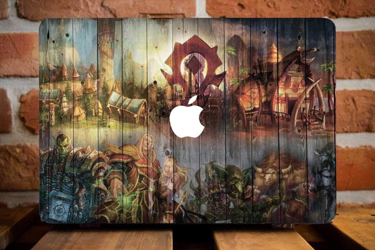 13 Air Macbook Apple For Case Shell Clear Cover Full Wolfcase 11 Aw2198 Wow Horde The For 13 15 Retina Pro Mac Inch 12 Macbook Cover Hard 17 16 15 13 Pro