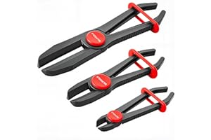 BILITOOLS Hose Pinch Off Pliers Clamp Pliers Plastic Straight for Flexible Fuel Line Radiator Coolant Brake Line Hoses Clamp etc