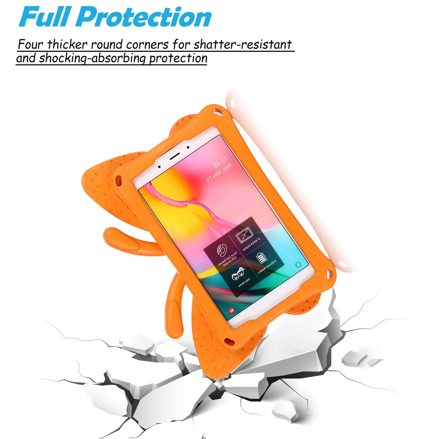 UUcovers Kids Case for Samsung Galaxy Tab A