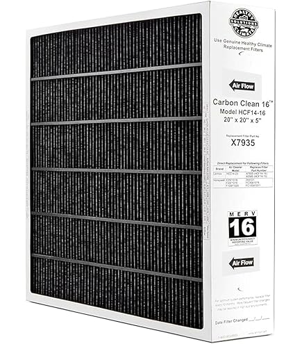 メルリ Lennox X6666 MERV 16 Filter for PCO-12C | Genuine OEM 17x26x4