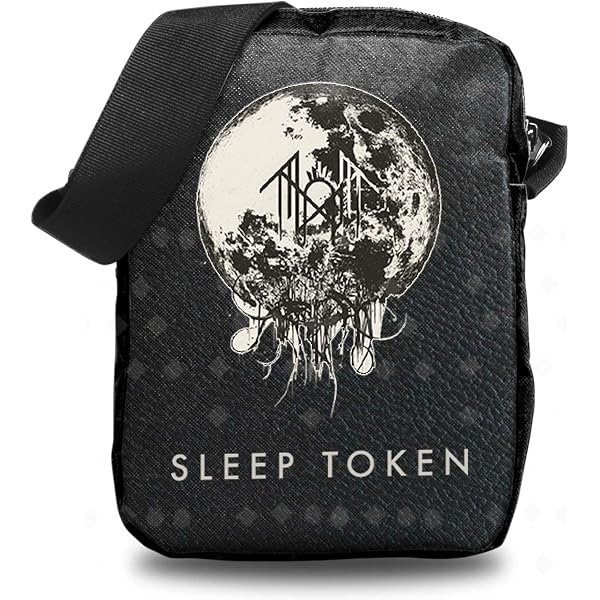 Rocksax Sleep Token Mini Zaino Unisex – The Love You Want – Nero, Poliestere 900D – 30x24x9,5 Cm