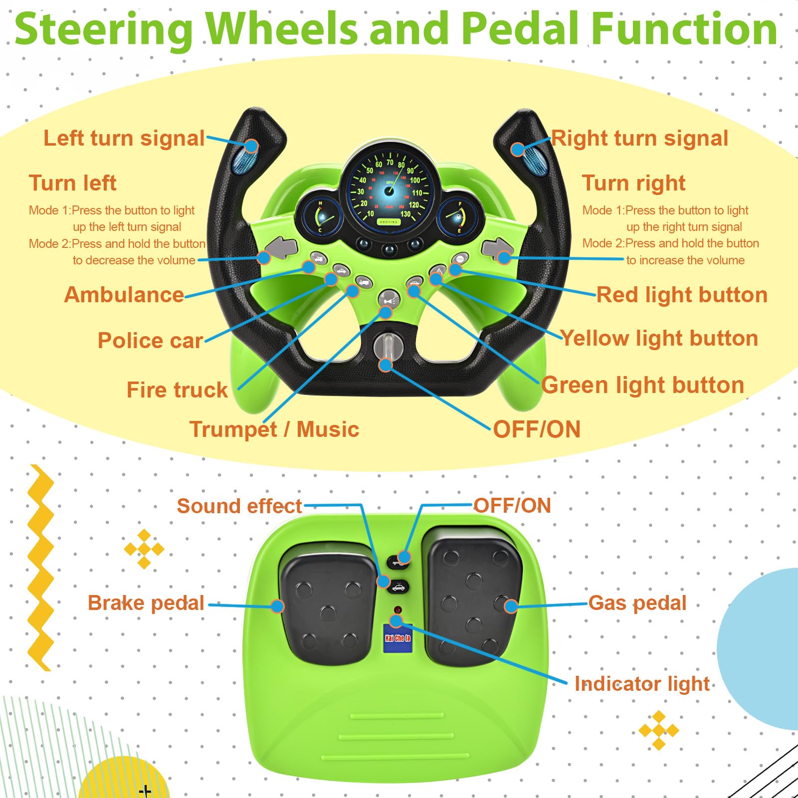 Steering Wheel Toy