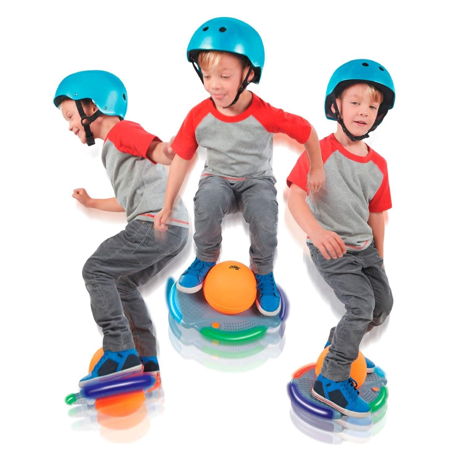 Little Tikes Pogo It Toy Ball - Interactive Lights & Sounds Balancing Board for Kids - Jump, Spin, Bounce, Flip, Hop, Wobble Deck - Electronic Interactive Indoor Outdoor Gaming Age 4-10 Years Old