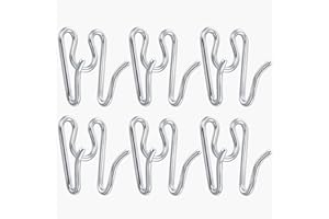 ZUJEAM Dog Collar Extra Links Designed for 2.25mm Sprenger Collar (6 Pack) Stainless Steel Additional Dog Training Collar Links 2.25mm