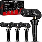 AOTPAT 68293199AA 433MHz Pre-Programmed TPMS Sensor for:-RAM 1500 2019-2026 | Tire Pressure Sensors for:-RAM 1500 1999 2000 2021 2022 2023 2024 2025 2026, OE# 68293199AA (4 Pack, 433MHz, AUTO-RELEARN)