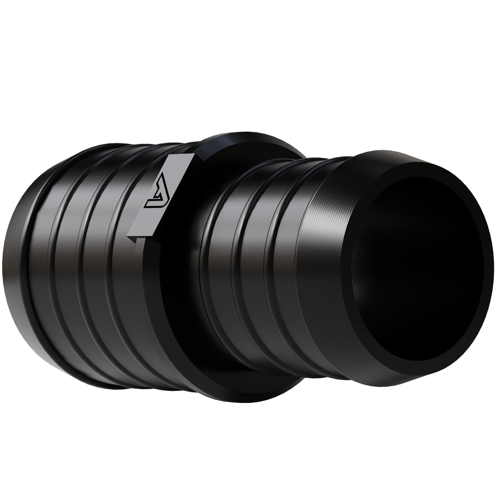 70mm > 60mm (2 3/4" > 2 3/8") Pipe Corrugated Reducing Joiner PVC Barbed Straight Tube Adapter Hose Reducer Fitting Coupling Adapter