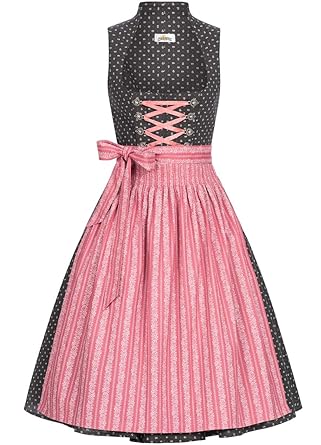 Almsach Damen Trachten-Mode Midi Dirndl Frieda traditionell Gr.32-54