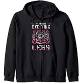 Vintage Motorcycle Chick Biker Wife Women Exciting Legs Pink Zip Hoodie