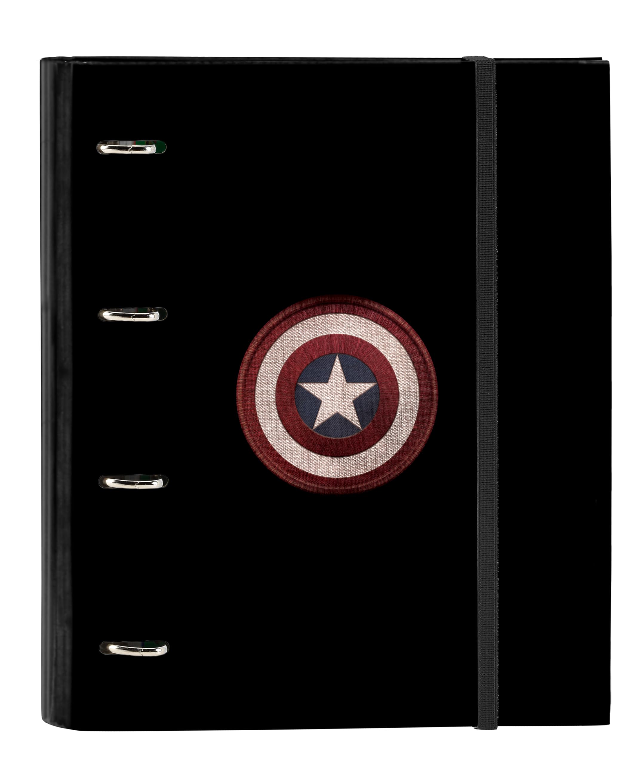 SAFTA Unisex Kid's Article Carp 4 ANI 35Mm C/Spare Part Captain America Teen, Multicoloured, M