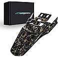 Funparts Dirt Bike Rear Fender Mud Guard Carbon Fiber for Surron Sur Ron Light Bee X/S X260 X160 Electric Dirt Bike Gold