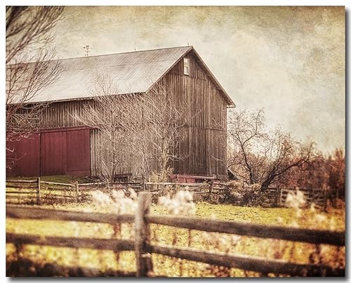 Amazon.com: Rustic Country Wall Art Home Decor Print (Not Framed). Fall