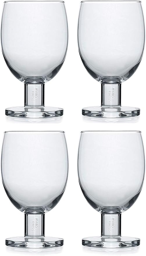 Jamie Oliver Wine Glasses 35 Cl Set Of 4 Amazon De Kuche Haushalt