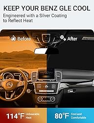 Proadsy 2024 Upgrade Front Windshield Sunshade