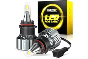 AUXITO PSX26W LED Fog Light, 6000LM 30W, Super Bright 12278 Fog Light Replacement, 6500K Cool White, H28W Fog Bulbs for Cars,