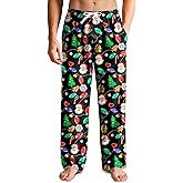 Resiprolty Mens Pajama Pants Soft Men Pj Bottoms with Pockets Drawstring Sleep Lounge Pant for Men (M-XL)
