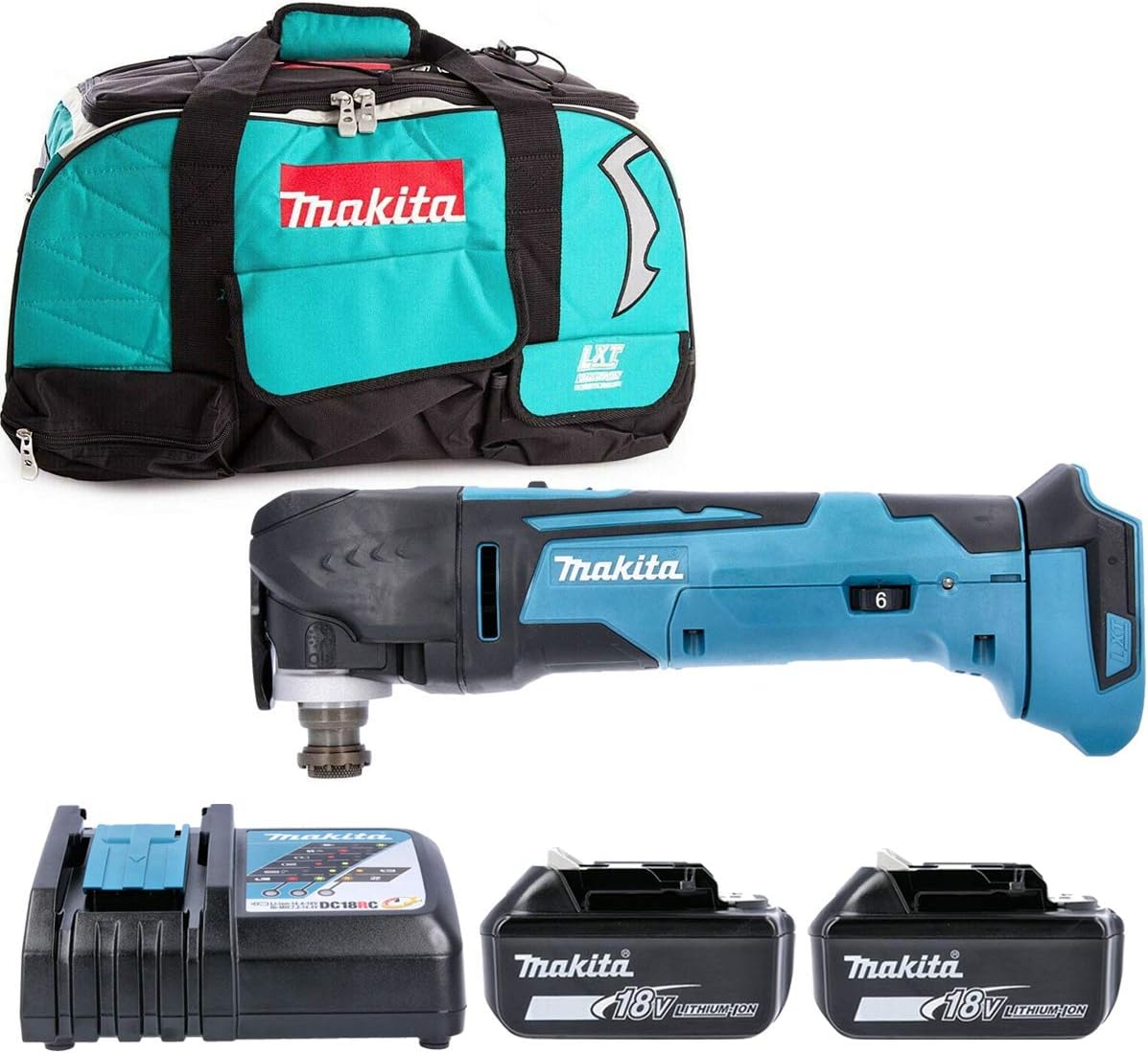 2 X 3 0 Ah Batteries Makita Dtm51z 18v Multitool Lxt Keyless Blade Change Diy Tools Power Tools Anantcomputing In