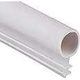 Window Weatherstrip Seal 5/16" Bulb Bubble Kerf Mount 4 Colors & 6 Length Options (25', White)