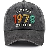 Fxbwhtey 42th 43th 44th 45th 46th 47th 48th 49th 50th 51th Hats Birthday Gifts for Men Women