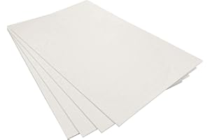 Lynn Manufacturing High Temperature Gasket Paper, Ceramic Fiber Alternative, 2100F Rated, 1/8" Thick x 15" x 24", 4 pcs/pkg, for Wood Stove, Pellet Stove, Boiler, Furnaces, Kiln, Forge, 9600