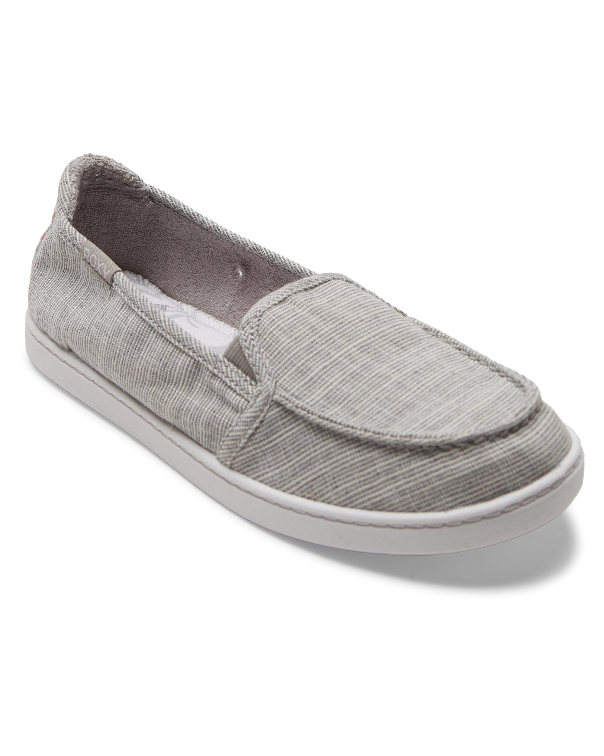 Roxy Women's Minnow VII Slip Ons, Light Grey, 6 Image